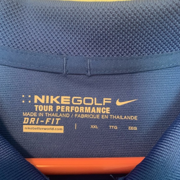 Dri-Fit Nike Golf Tour Performance Polo Sz 2 XL - Picture 4 of 4